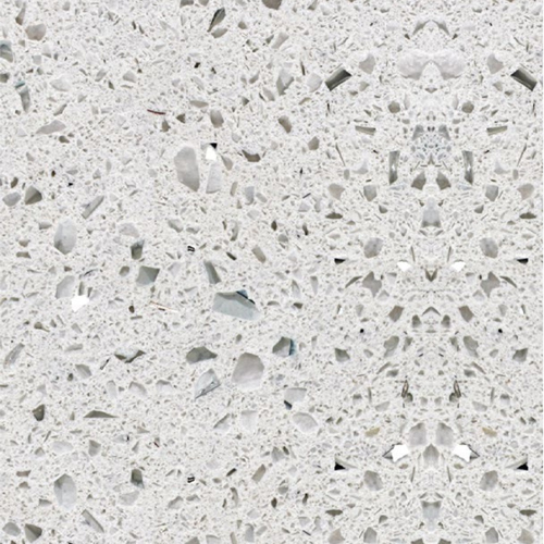 White Quartz Tiles - Color: Cream