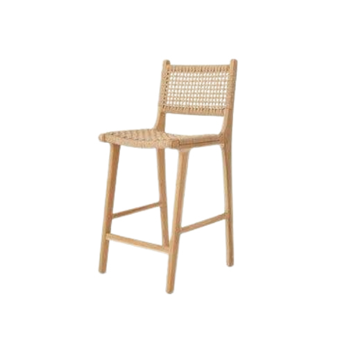 Wooden Bar Chair - Color: Brown