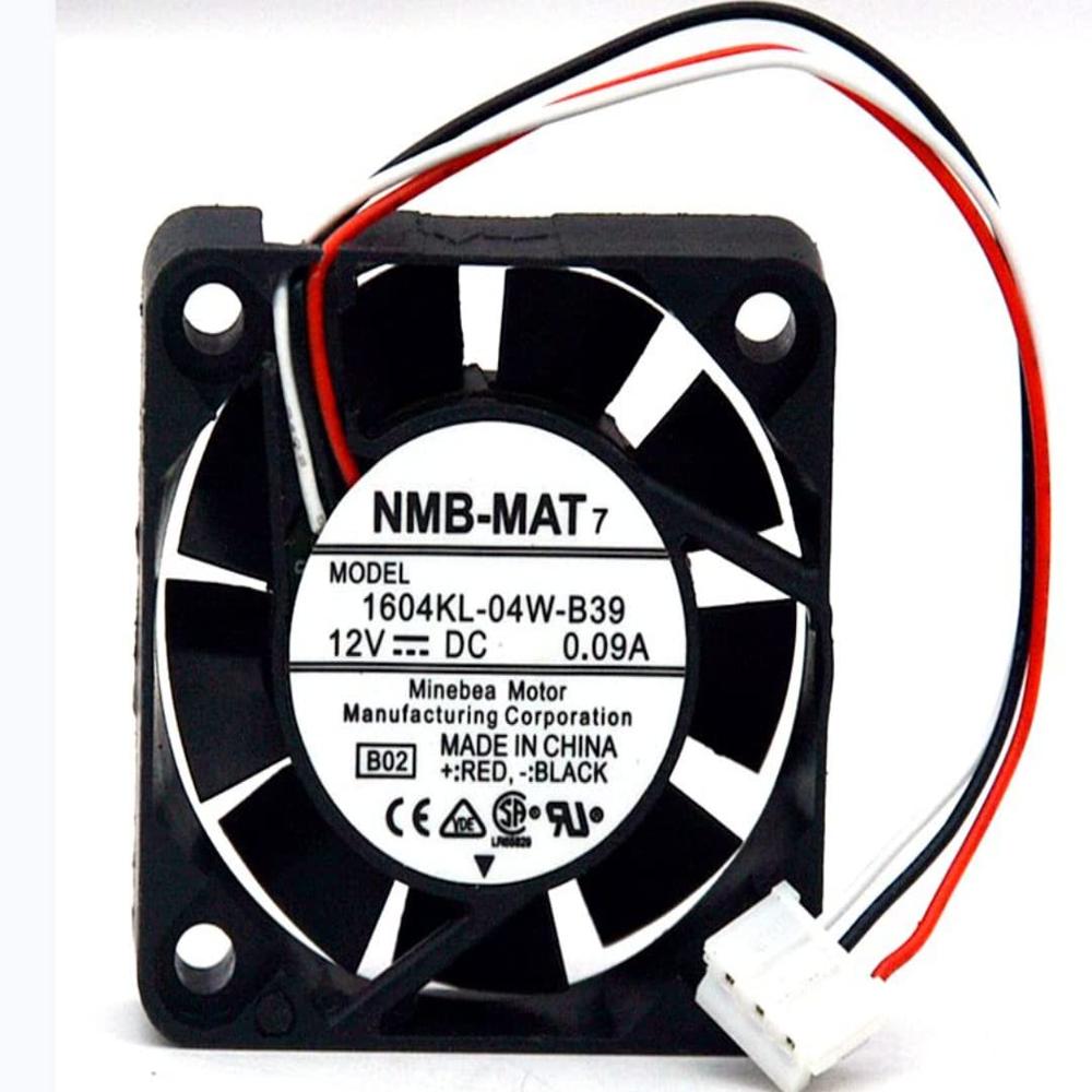 NMB MAT 1604KL-04W-B39 NMB-MAT7 404010mm 12V 0.09A 4cm 3-Wire Cooling Fan
