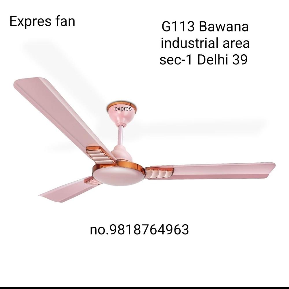 3 Blade White Ceiling Fan