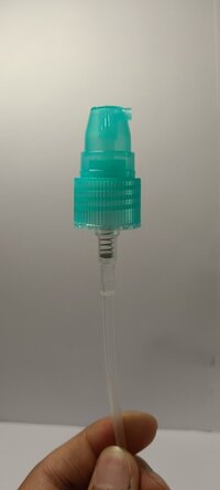 20mm Serum Pump Tr Green - High-quality Pp Material | Smooth Pumping Action, Leak-proof Design, Secure Fit For Skincare Applications
