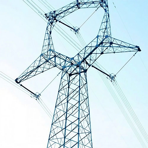 Industrial Galvanized Transmission Tower