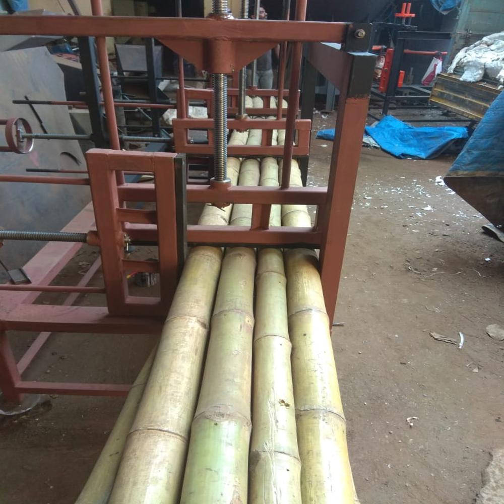 Bamboo Clamping Machine - Color: Orange