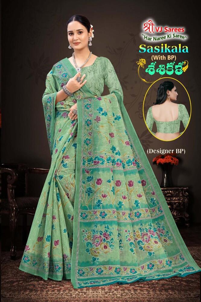 VJ Sasikala Vol-01  Cotton Sarees