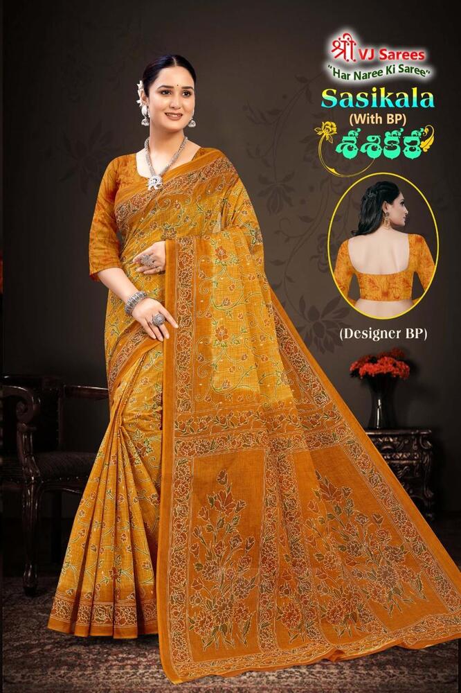 VJ Sasikala Vol-01  Cotton Sarees
