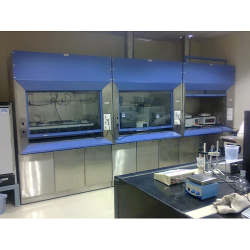 SS 304 Rectangular Fume Hood