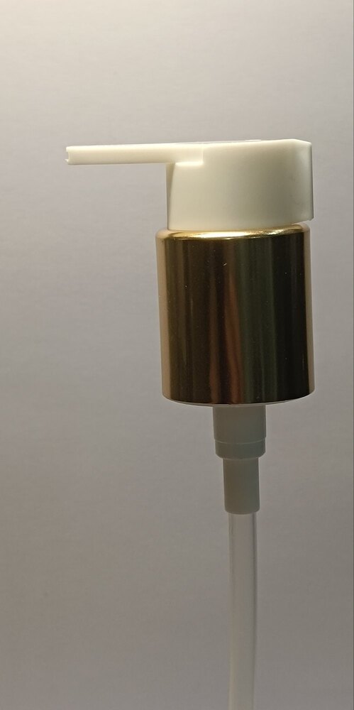 24 MM BEAK PUMP ( SHINE GOLDEN ) WITH CLIP