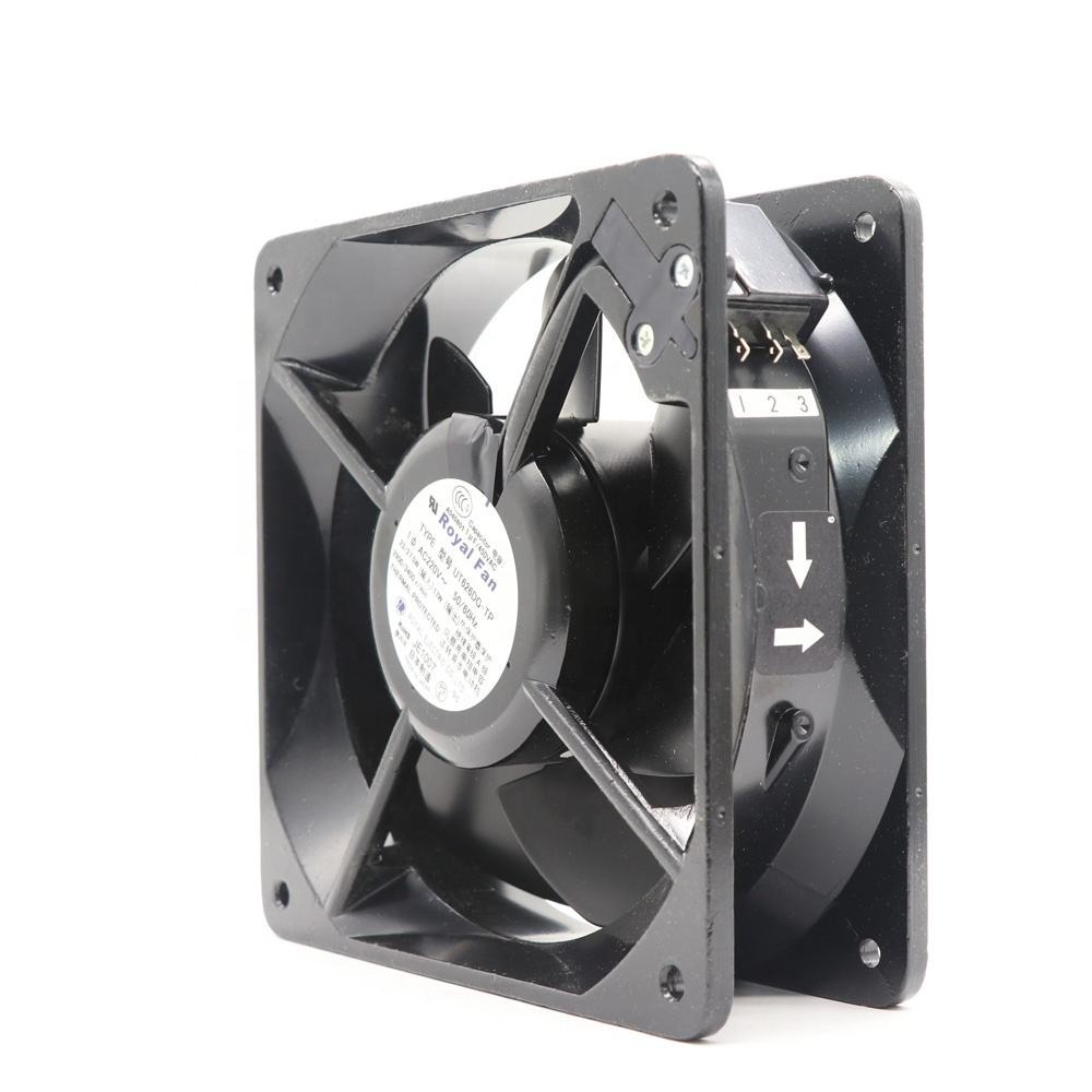 UT626DG-TP ROYALFAN 160x160x55MM 220V AC 27.5W 230mm 2900RPM 3400RPM Fuji Inverter Axial Impeller Cooling Fan