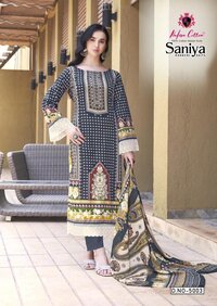 Nafisa Saniya Vol-05  Karachi Dress Material