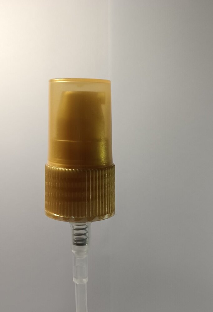 20mm Serum Pump Yellow - High-Quality Plastic, 2 Meter Height, Adjustable Discharge Pressure | Smooth Pumping Action, Leak-Proof Design