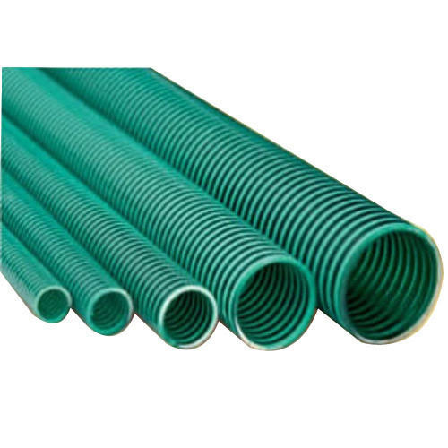 Pvc 100Mm Suction Hose Light Duty Pipe - Color: Green