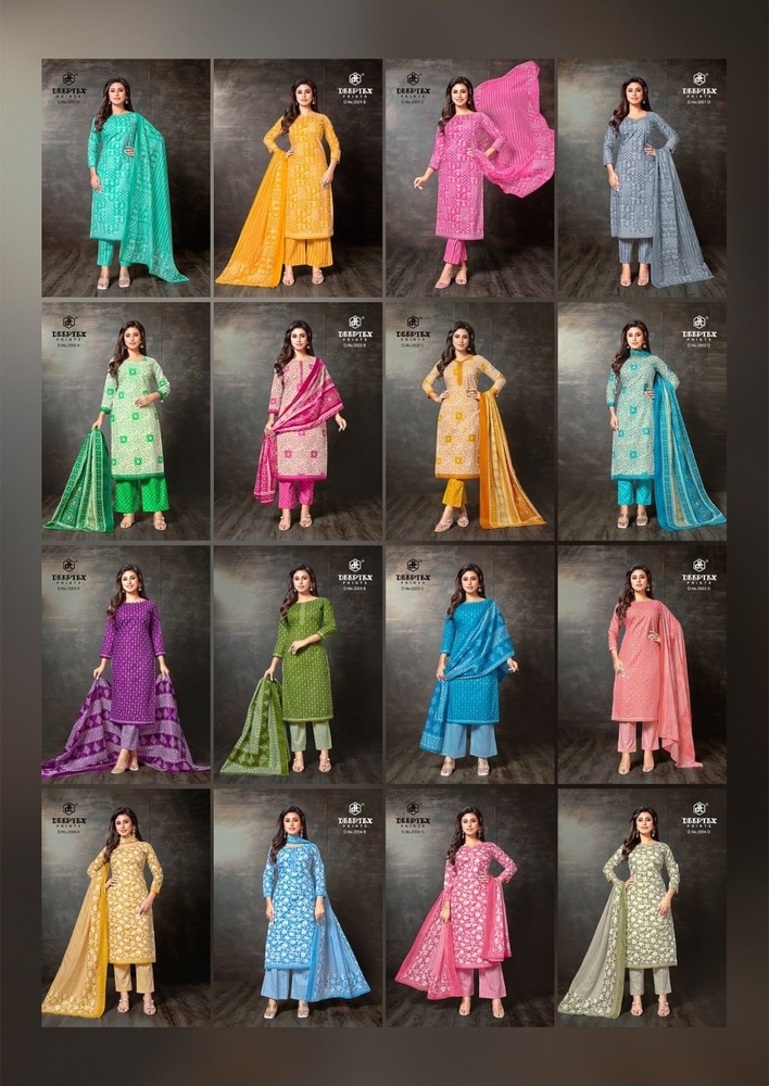 Deeptex Super Gold Vol-02  Dress Material