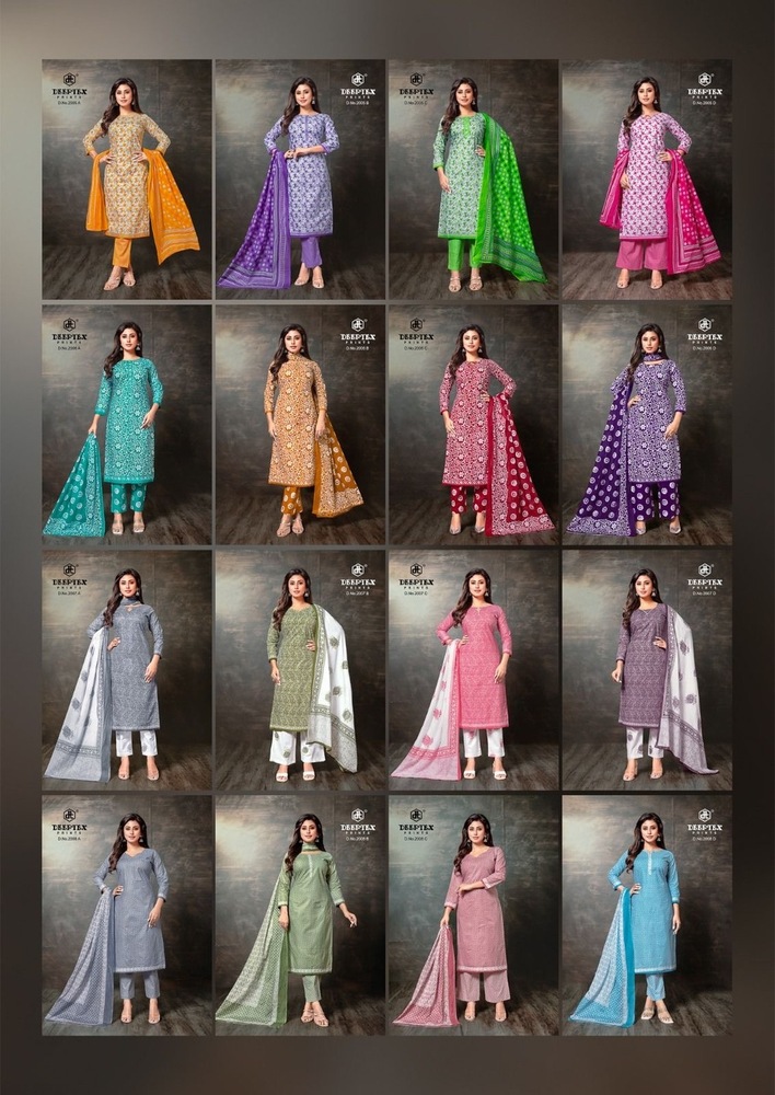Deeptex Super Gold Vol-02  Dress Material
