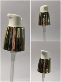 20 MM DOUBLE WALL CREAM PUMP (GOLDEN SLEEVES)