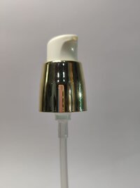 20 MM DOUBLE WALL CREAM PUMP (GOLDEN SLEEVES)