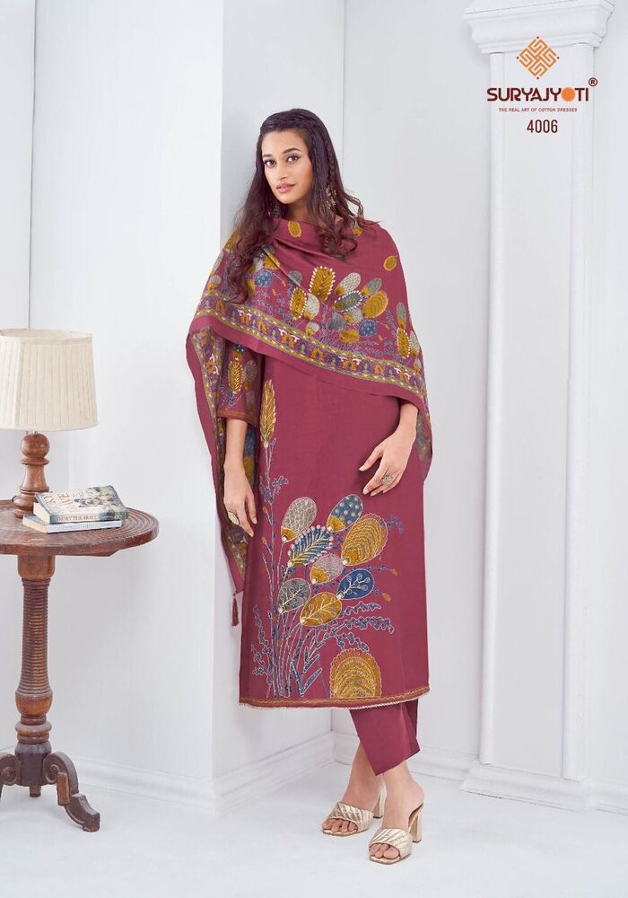 SuryaJyoti Prabha Vol-04  Dress Material