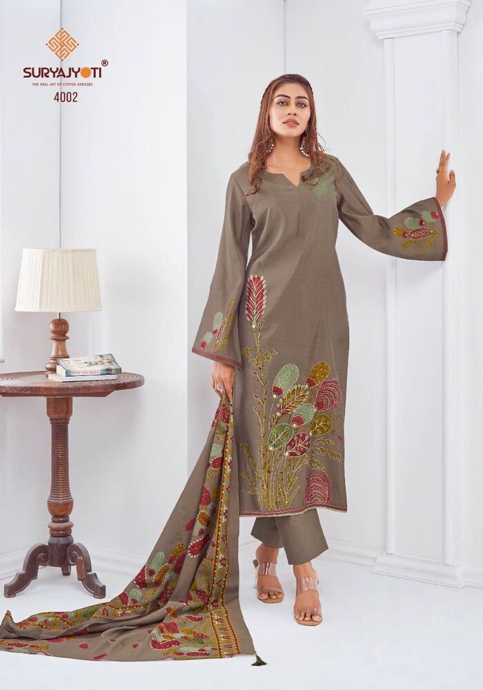 SuryaJyoti Prabha Vol-04  Dress Material