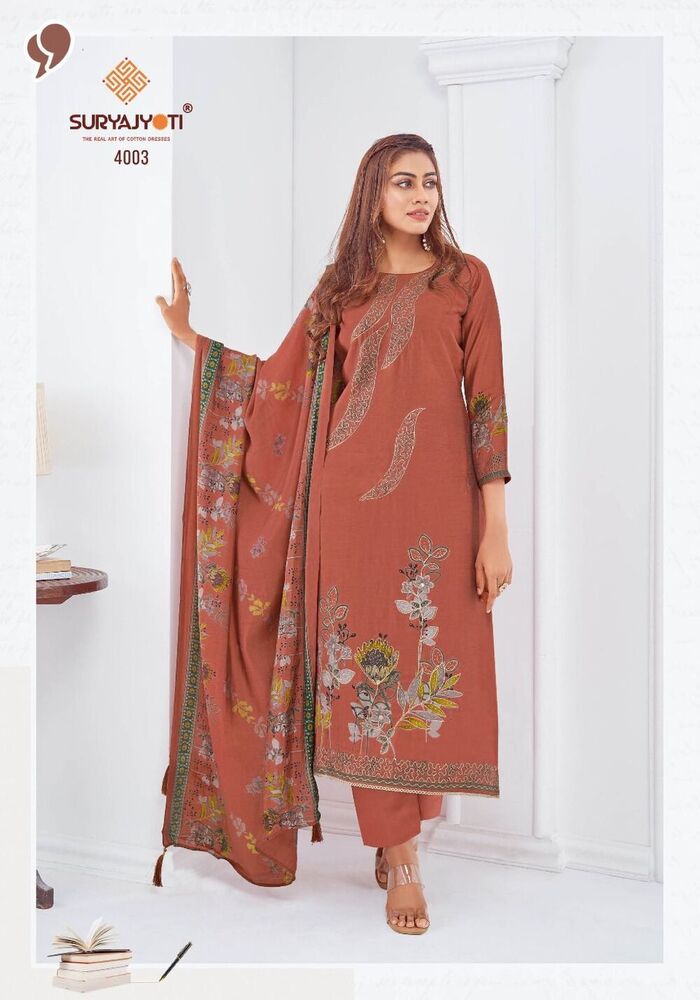 SuryaJyoti Prabha Vol-04  Dress Material