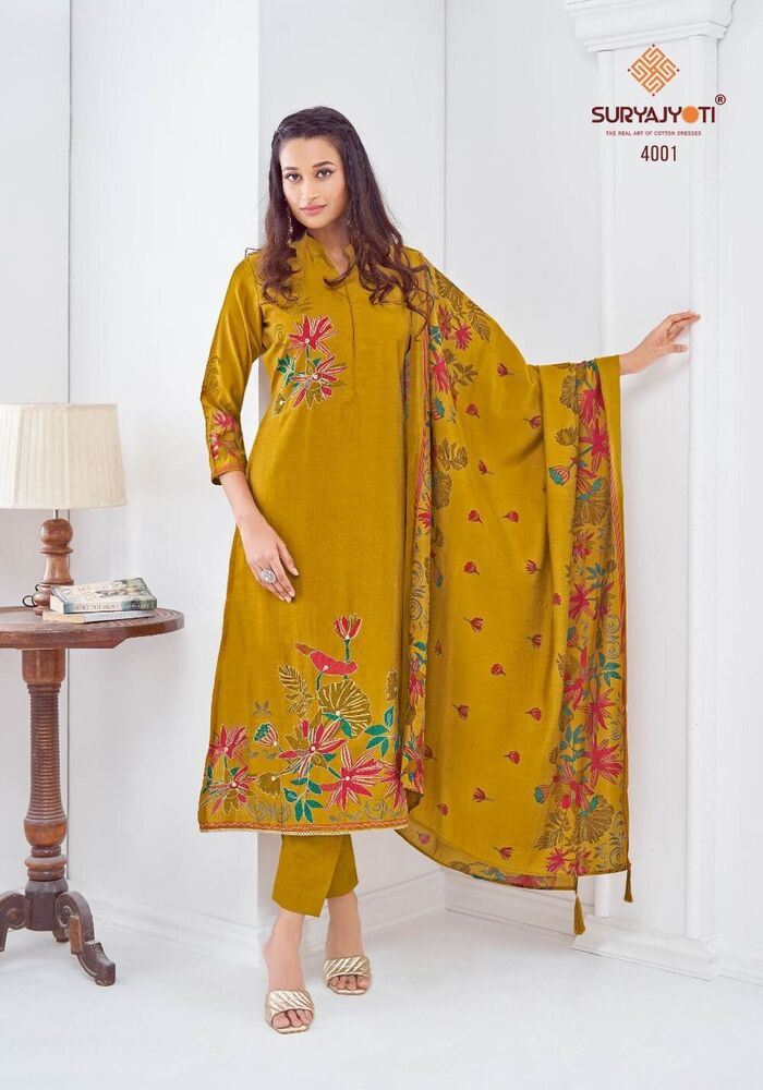 SuryaJyoti Prabha Vol-04  Dress Material