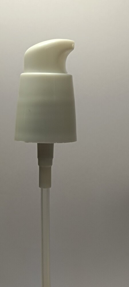 20mm Lotion Pump White - High-quality Plastic, Double Wall Design For Thermal Insulation , Smooth Action, Leak-proof And Secure Fit