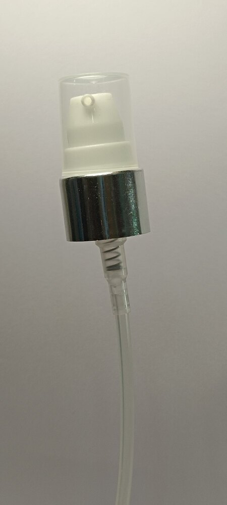20mm serum pump black with full cap (c11)