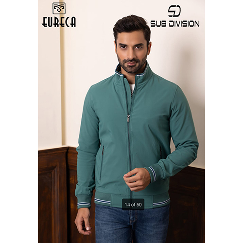 Light Weight Men Jacket - Color: Green