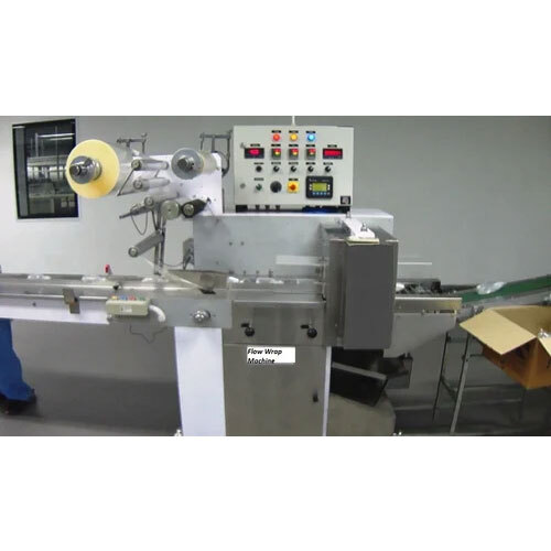 Automatic Horizontal Flow Wrap Bottle Packing Machine - Application: Industrial