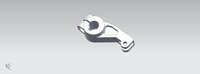 Piler Forward Lever - Color: Actual