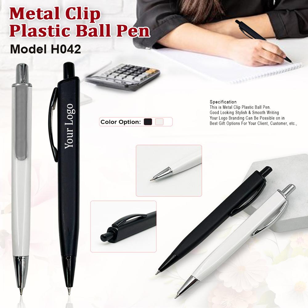 Plastic Ball Pen with Cap