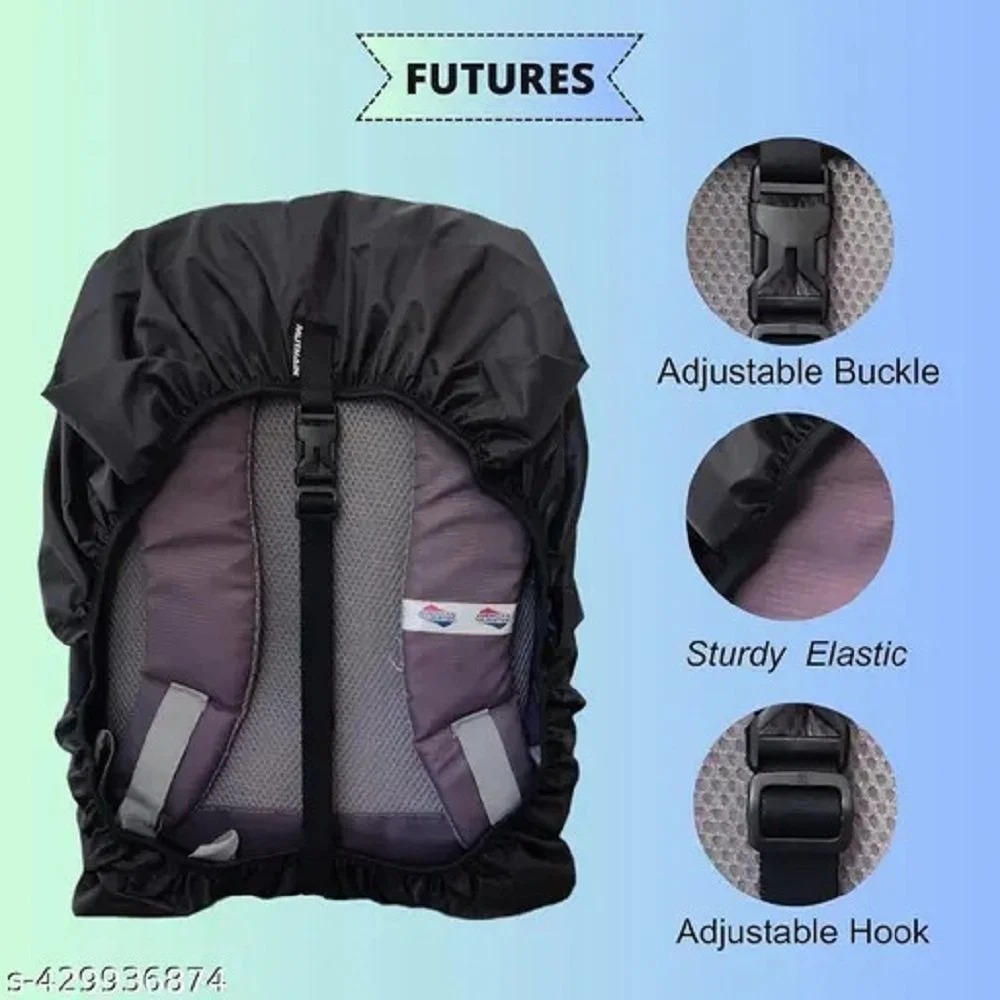 Bag Cover Waterproof Rain Cover for Backpack Bags Proof Protector Elastic Adjustable for Trekking