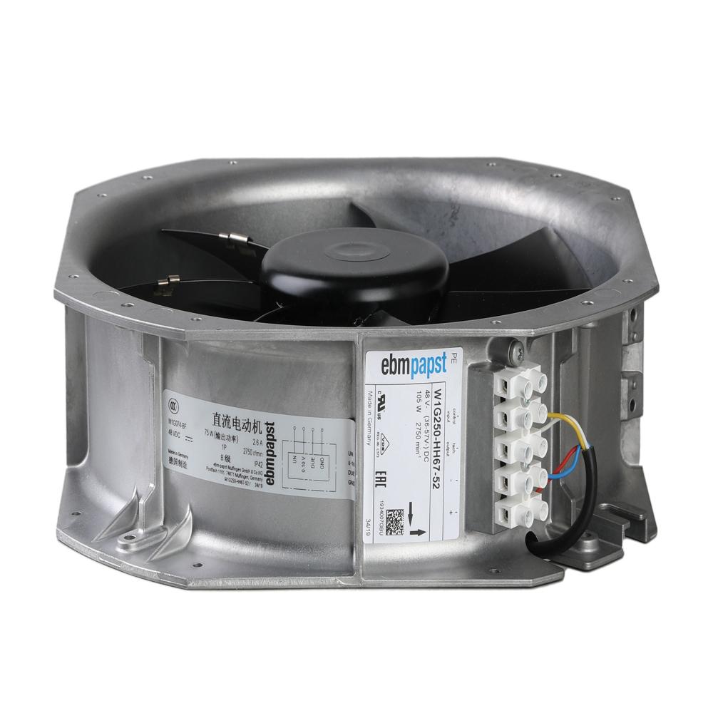 W1G250-HH67-52 Ebm Axial Fan EBM-PAPST TYPE:W1G250-HH67-52 EBM FAN 48V