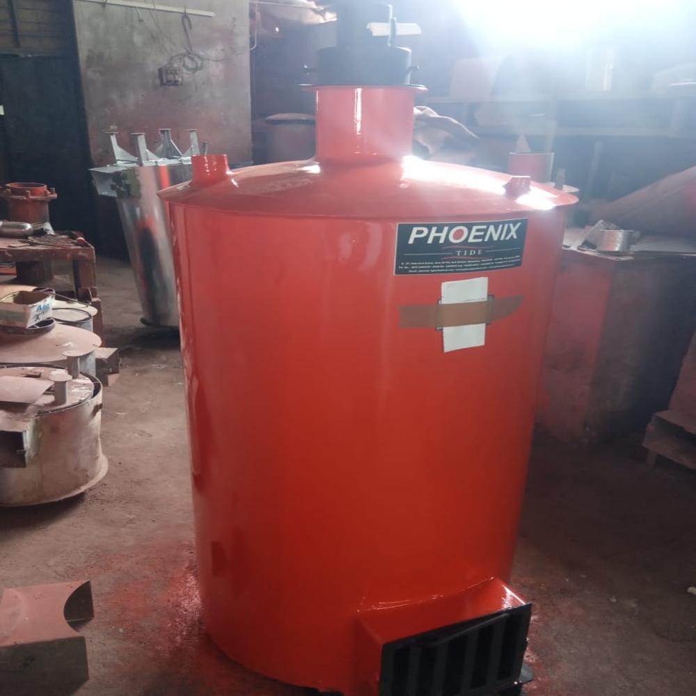Biomass Water Heater Puff-Insulated 300 - Color: Red