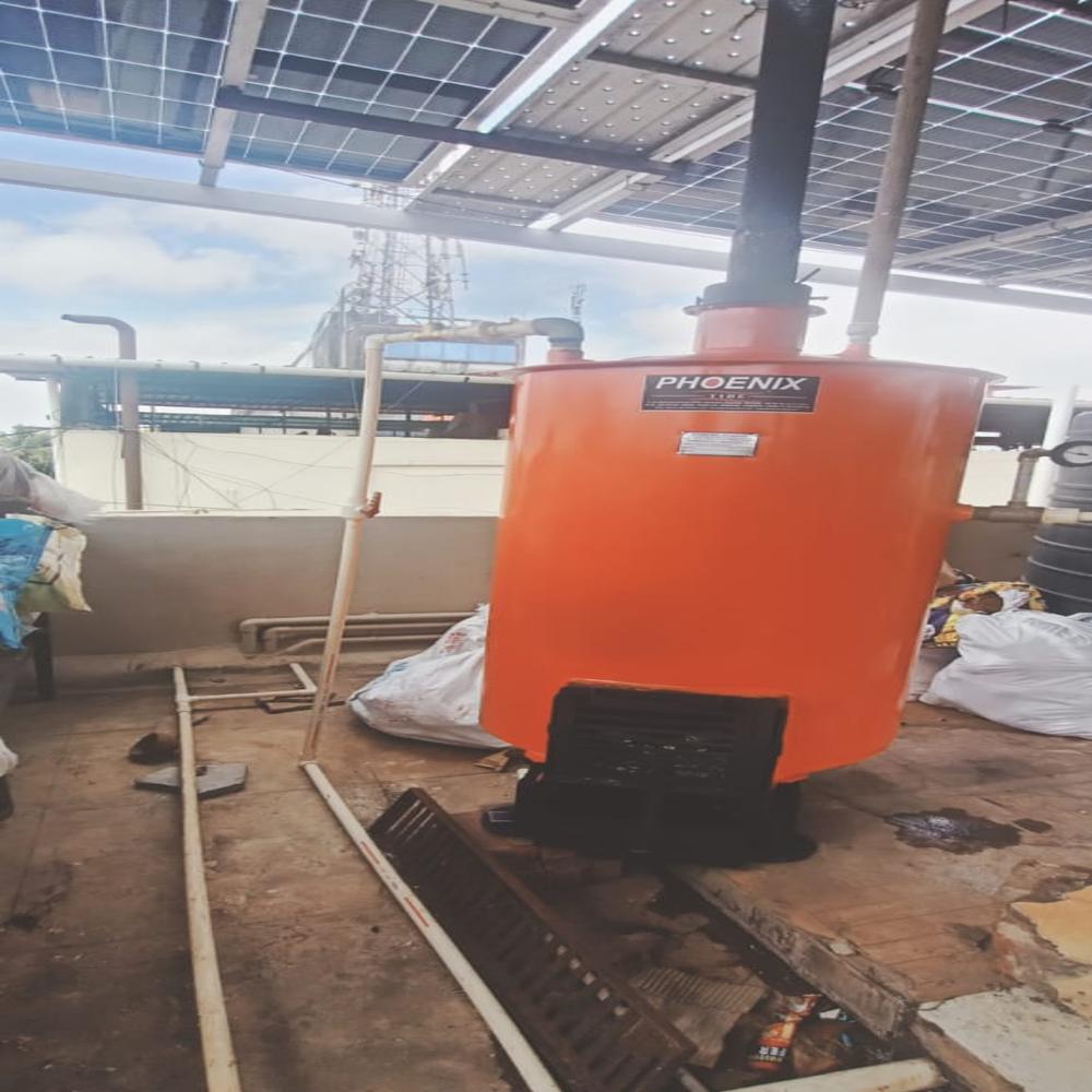 Biomass Water Heater Puff-insulated 300