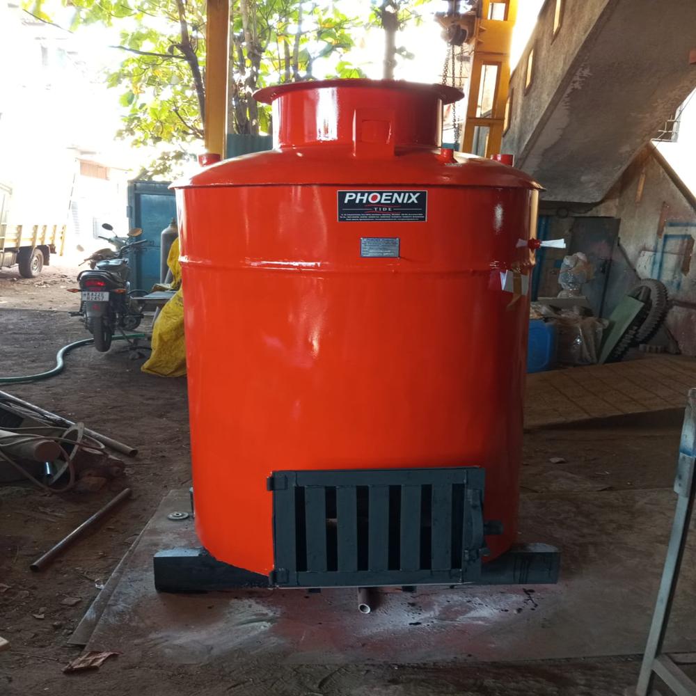 Biomass Water Heater Puff-insulated 1000 Litter