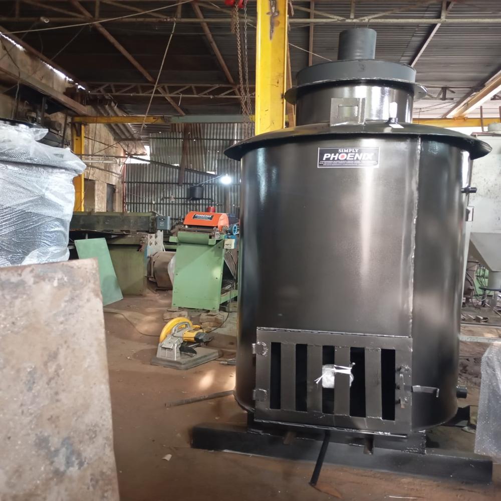 Biomass Water Heater Puff-insulated 1000 Litter