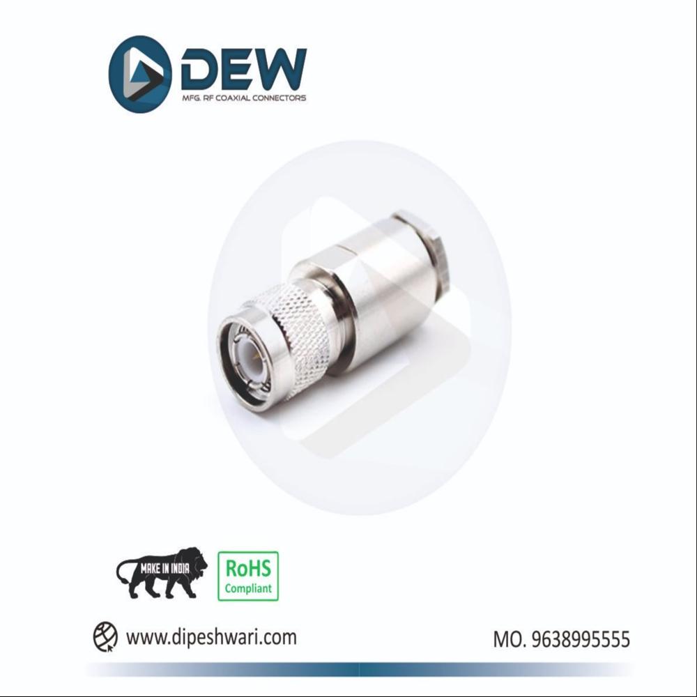 TNC MALE CLAMP FOR LMR400 CABLE