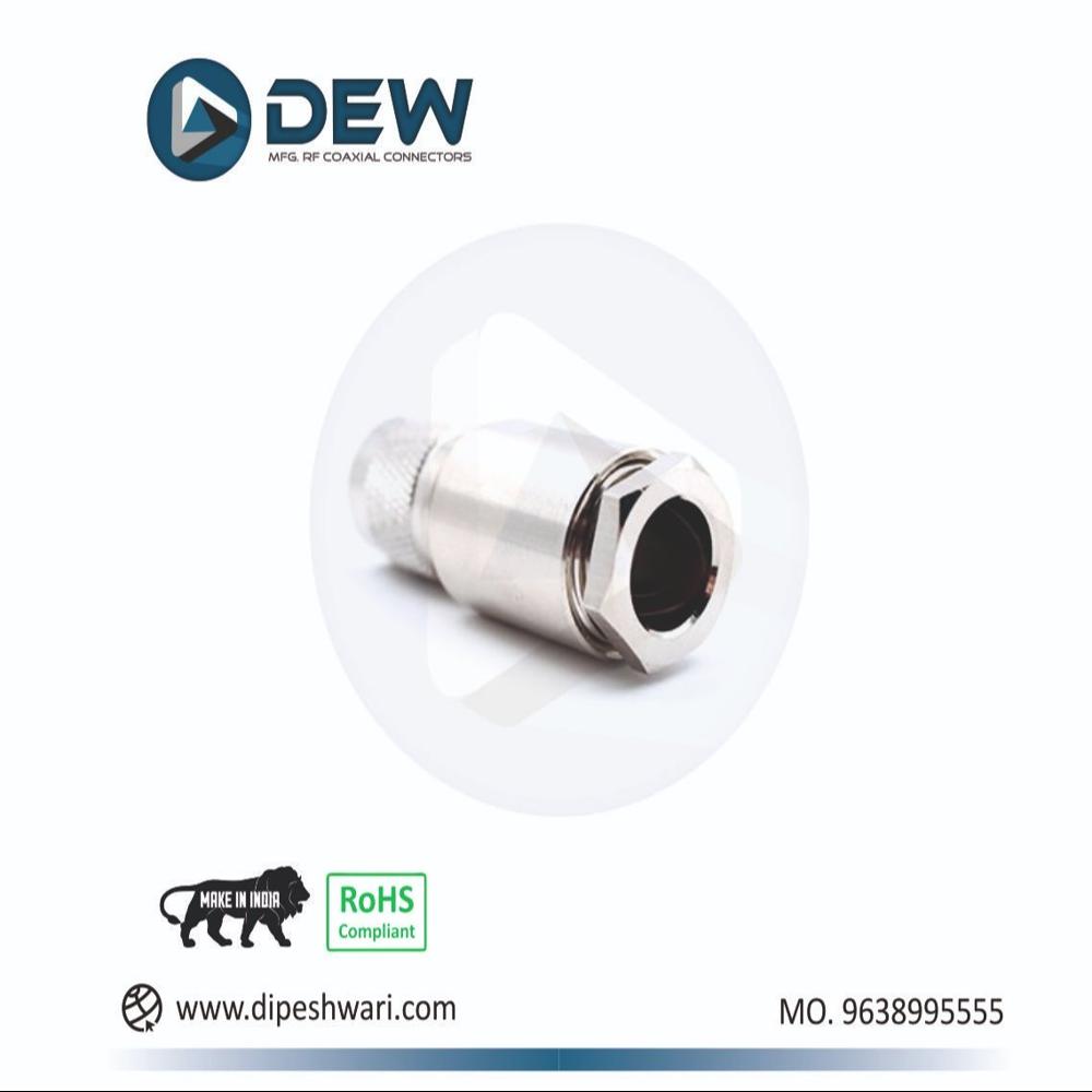 TNC MALE CLAMP FOR LMR400 CABLE