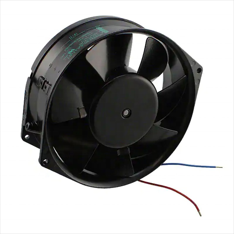 ebmpapst W2G130-AA33-01 24V DC 203CFM 14W 3150RPM 51dBA 150x55mm Round Ball Bearing Lead Wires Axial Cooling Fan
