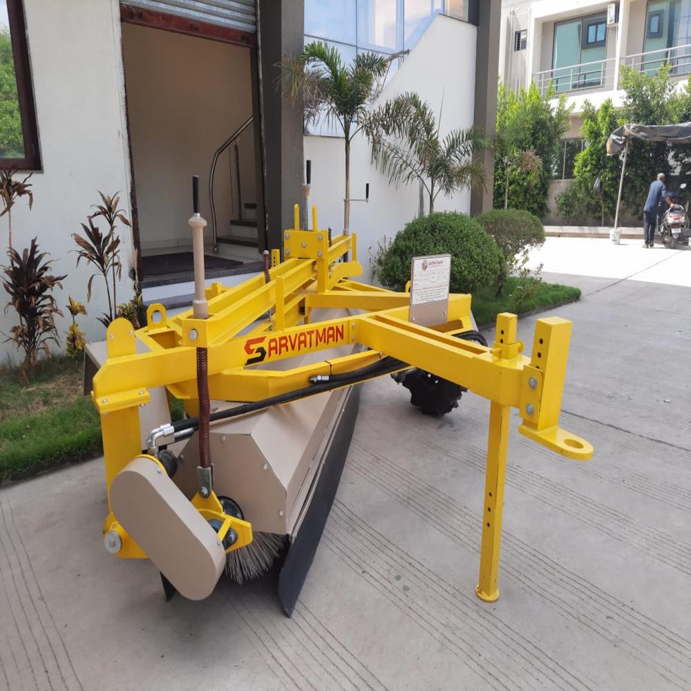 Road Sweeper Machine - Durable Steel Frame, Compact Design For Efficient Cleaning, High-powered Vacuum System