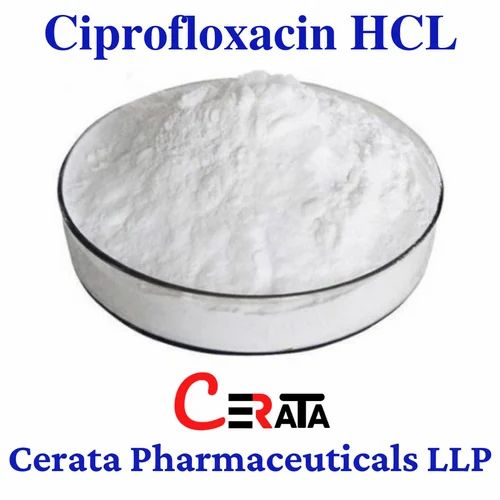 Ciprof-loxacin Hcl Api Powder Ip - Cas No: 93107-08-5