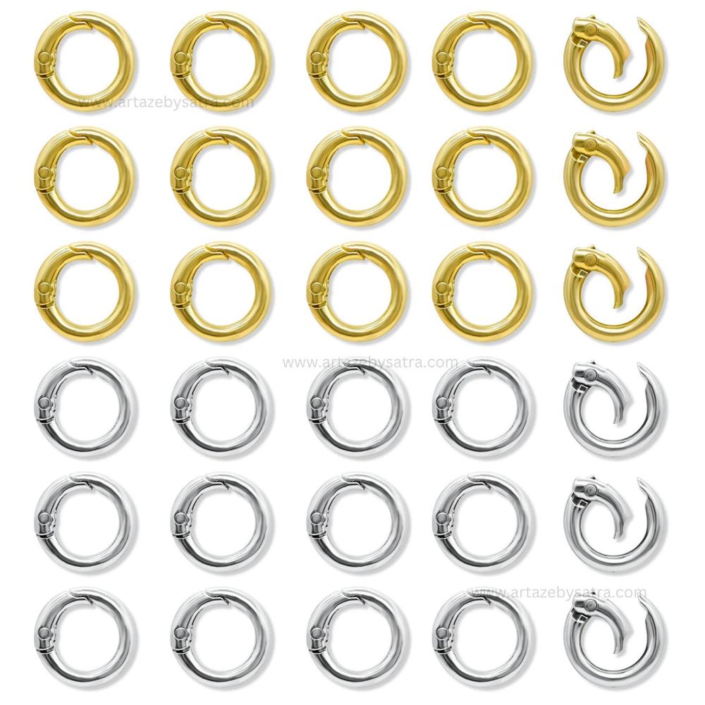 Round Metal Lock | Size : 20mm | Qty : 10pcs | BF234