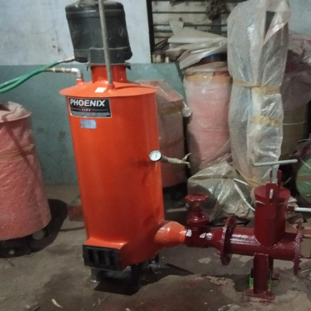 Biomass Water Heater With Eucalyptus Leaf Oil Extract Option