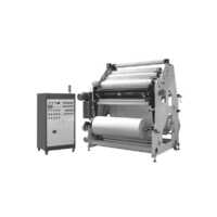 Hot Melt Coating Machine - Color: Grey