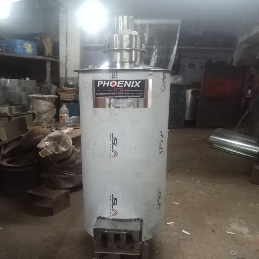 Stainless Steel  Biomass Water Heater 100 Liters