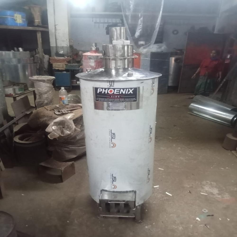 Stainless Steel  Biomass Water Heater 100 Liters