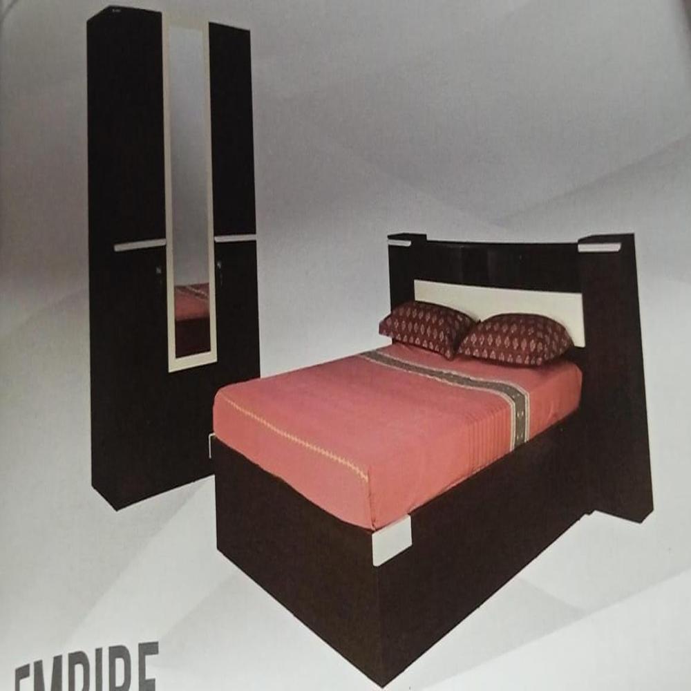 NILKAMAL EMPIRE 3 DOOR WADROBE, KING BED BEDROOM SET 