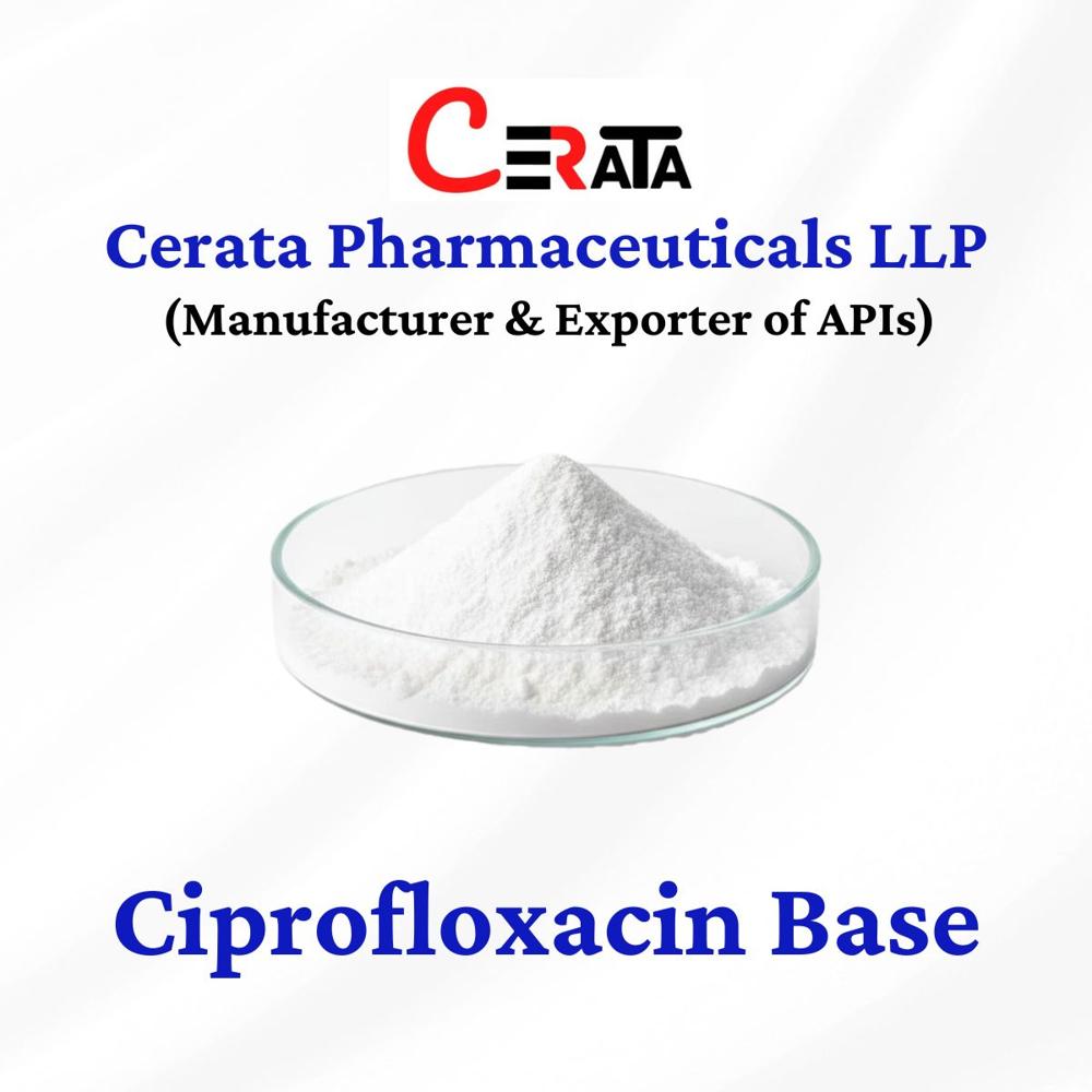 Ciprofloxacin Base Api Powder Bp - Cas No: 93107-08-5