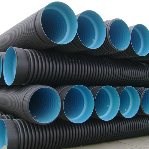 HDPE DWC Round Pipes