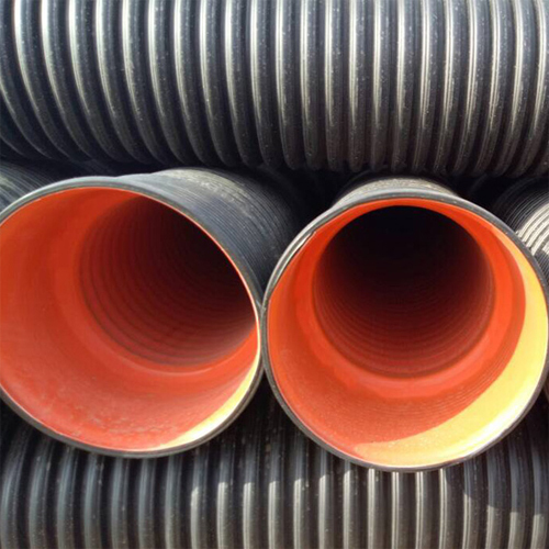 HDPE DWC Round Pipes