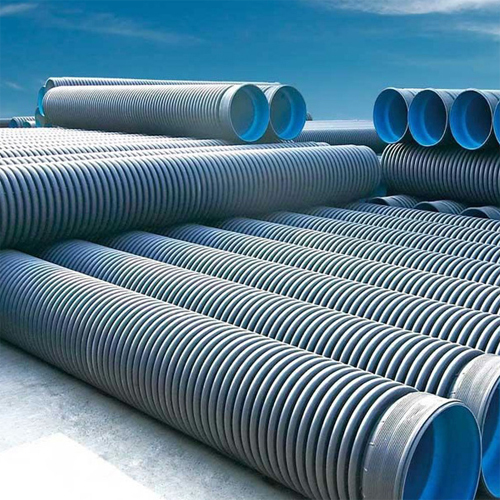 HDPE DWC Round Pipes